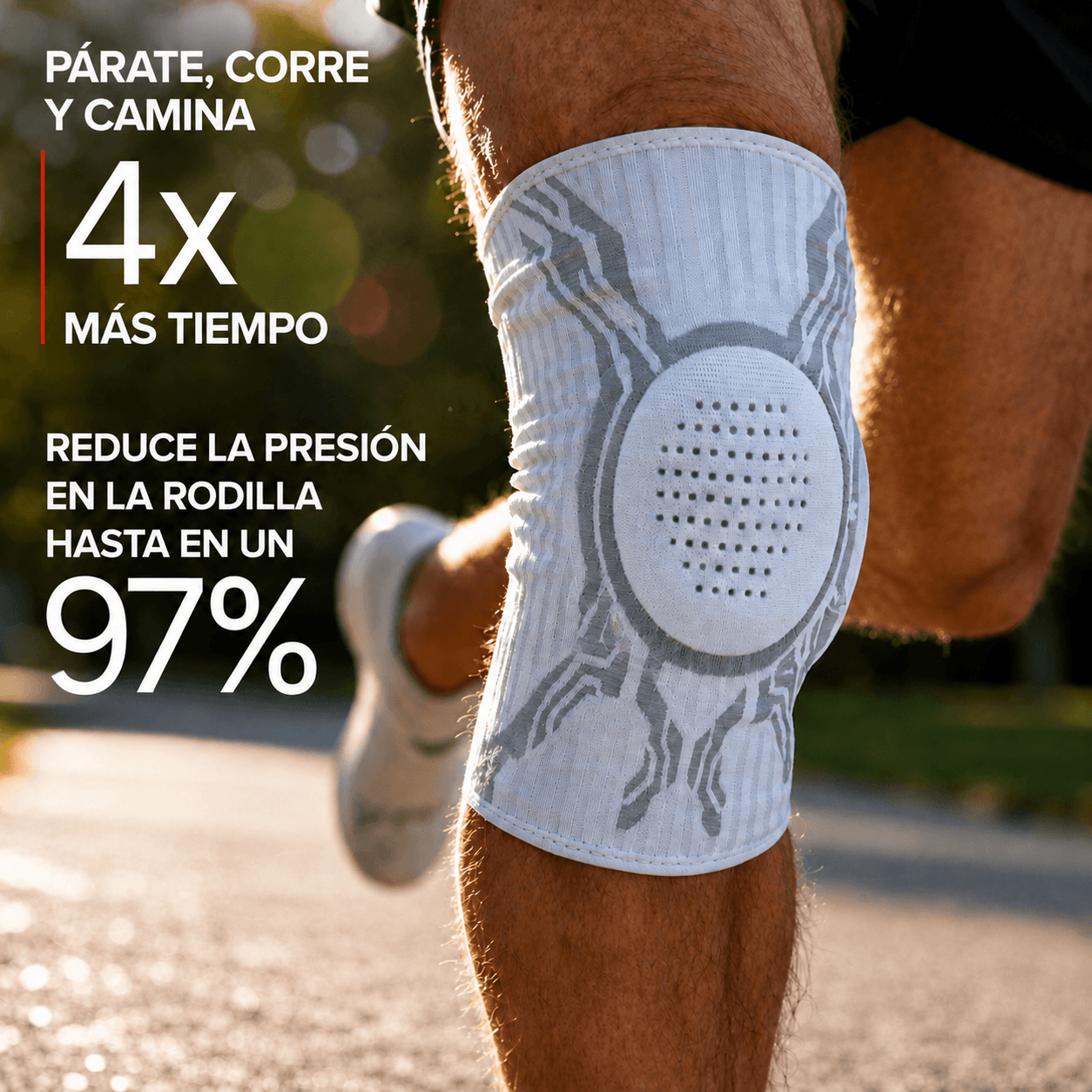 Rodillera de Soporte y Alivio RecuMovex