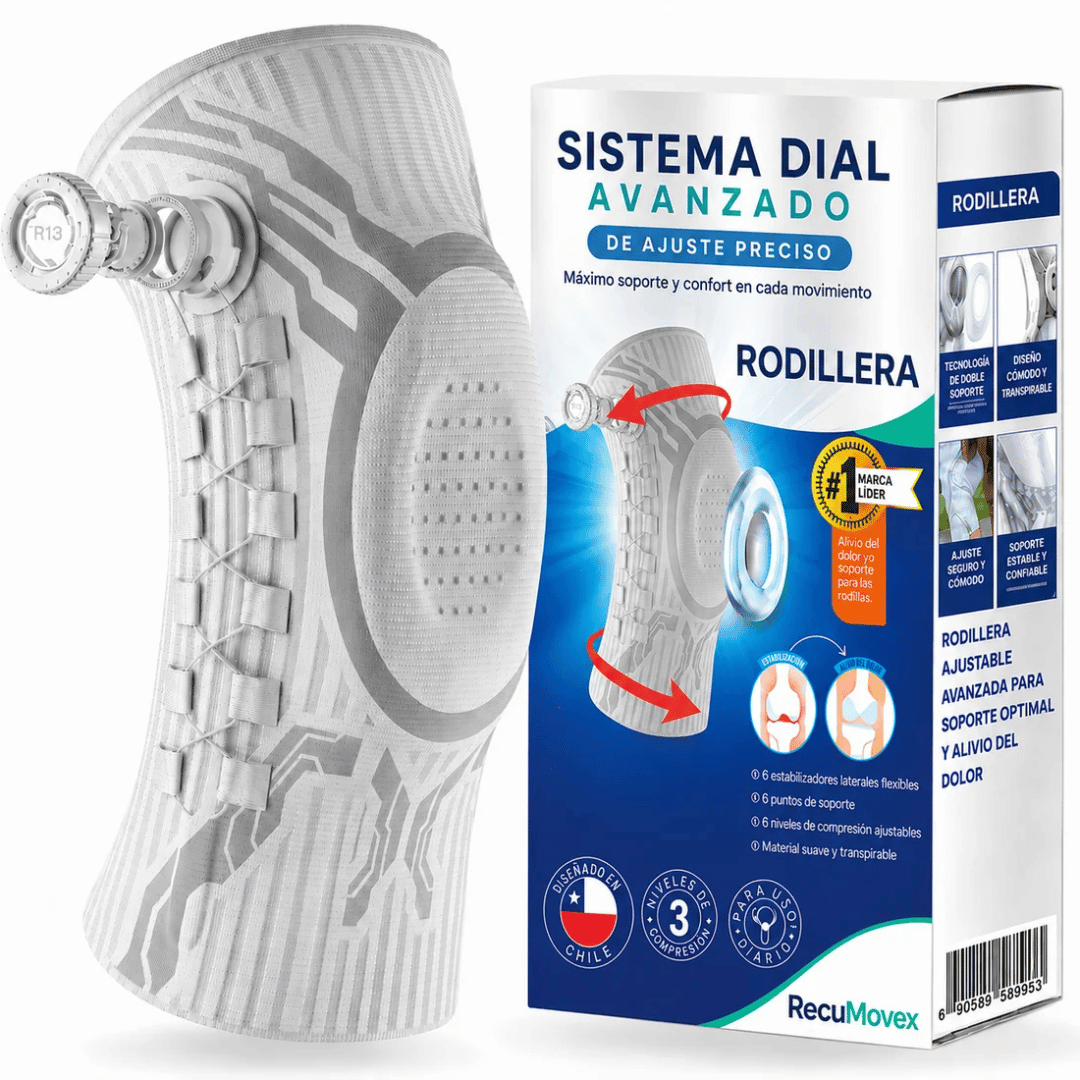 Rodillera de Soporte y Alivio RecuMovex